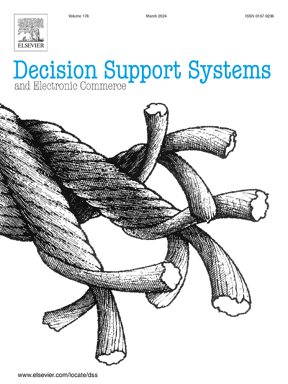 Go to journal home page - Decision Support Systems